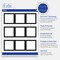 Avery Printable Square Cards, 2.5" x 2.5", Matte White, Pre-printed Double Black Border Design, Sure Feed Technology, Laser & Inkjet Compatible, 180 Total